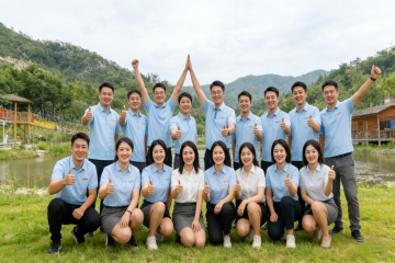 感受大自然，有健康的身体才能为大家带来更好的服务