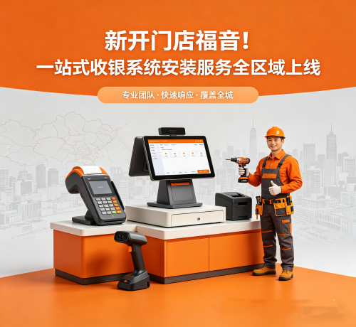 ：哪里有卖收银机并包安装的？