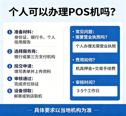 ：个人可以办理 POS 机吗？
