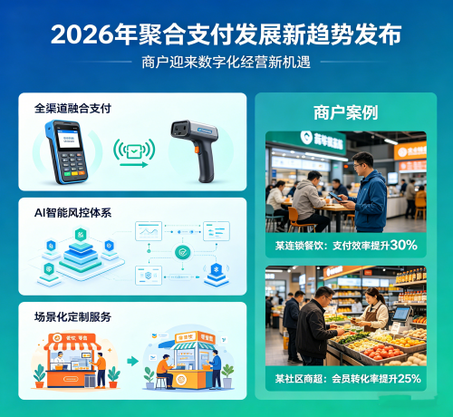 ：2026 年聚合支付发展新趋势发布，武清区 商户迎来数字化经营新机遇
