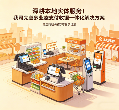：深耕本地实体服务！我司完善多业态支付收银一体化解决方案