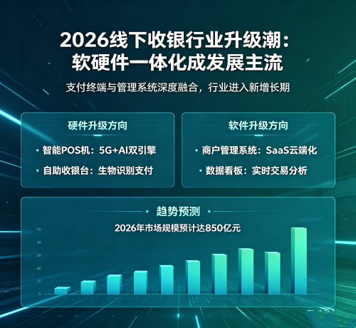 ：2026 线下收银行业迎来升级潮，软硬件一体化成发展主流